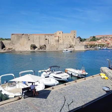 Tres Bel A 150 Metres Des Plages Avec Jardin Prive Et Parking Dans Securisee Appartamento Collioure